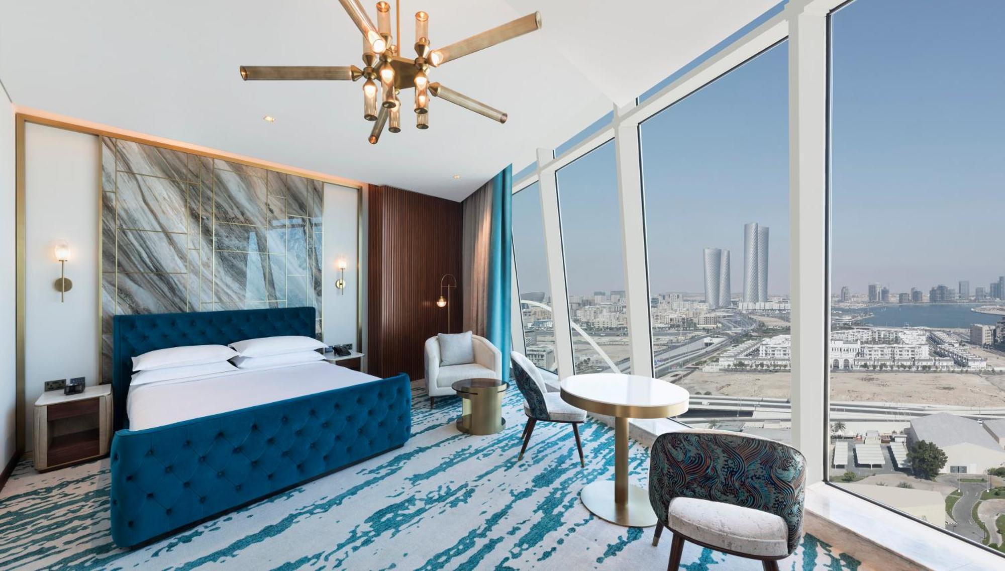 Velero Hotel Doha Lusail Exteriér fotografie A bedroom at the hotel