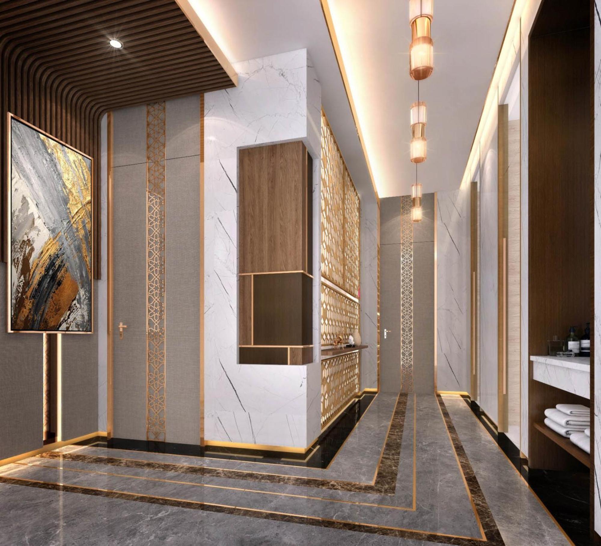 Velero Hotel Doha Lusail Exteriér fotografie Interior of the hotel